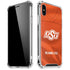 Oklahoma State University Orange Jersey iPhone XS Max Clear Case