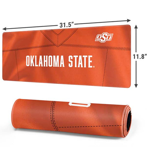 Oklahoma State University Orange Jersey Gaming Mouse Pad