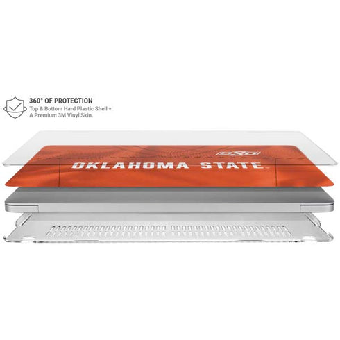 Oklahoma State University Orange Jersey MacBook Air 15in (2023-2025) Case plus Skin