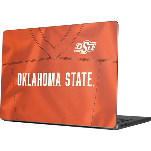 Oklahoma State University Orange Jersey MacBook Pro 14in (2021-24) Skin