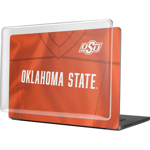 Oklahoma State University Orange Jersey MacBook Pro 16in (2021-25) Case plus Skin