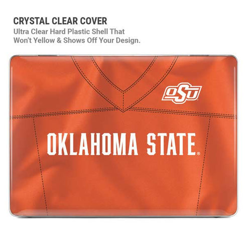 Oklahoma State University Orange Jersey MacBook Pro 16in (2021-25) Case plus Skin