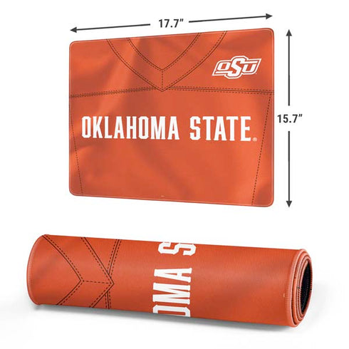 Oklahoma State University Orange Jersey Gaming Mouse Pad