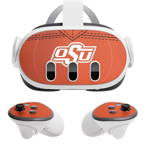 Oklahoma State University Orange Jersey Meta Quest 3 Skin