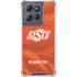 Oklahoma State University Orange Jersey Moto G Stylus 5G (2025) Clear Case