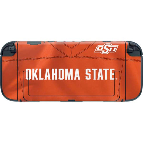 Oklahoma State University Orange Jersey Nintendo Switch 2 (2025) with Joy-Con Skin