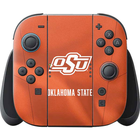 Oklahoma State University Orange Jersey Nintendo Switch 2 (2025) Joy-Con Controller Skin