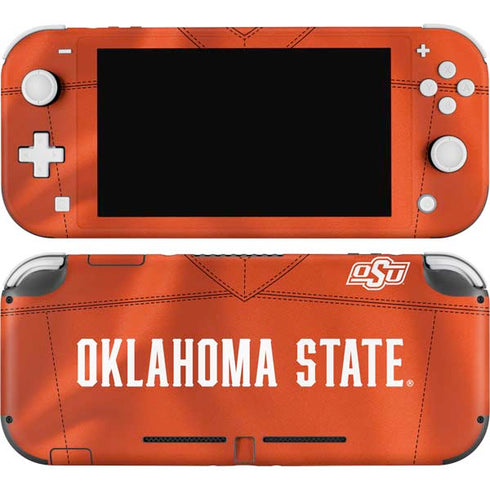 Oklahoma State University Orange Jersey Nintendo Switch Lite Skin