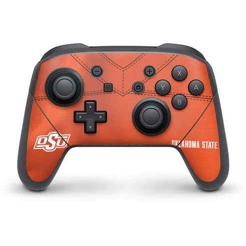 Oklahoma State University Orange Jersey Nintendo Switch Pro Controller Skin