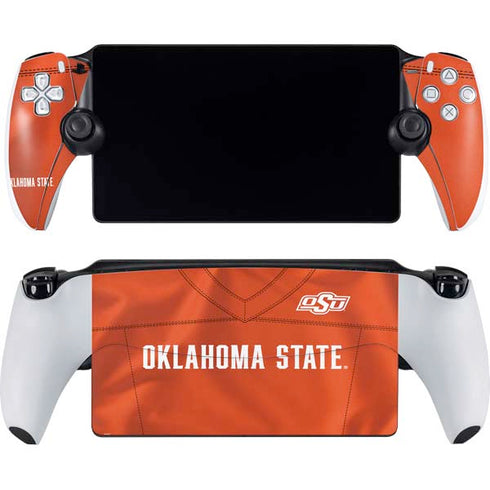 Oklahoma State University Orange Jersey PlayStation Portal Remote Player Skin