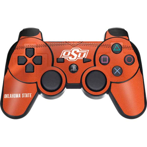 Oklahoma State University Orange Jersey PS3 Dual Shock wireless controller Skin
