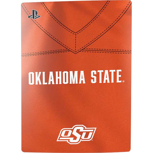 Oklahoma State University Orange Jersey PS5 Console Skin