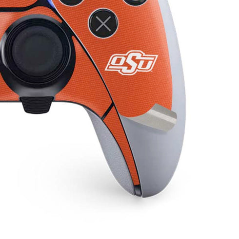 Oklahoma State University Orange Jersey PS5 DualSense Edge Pro Controller Skin