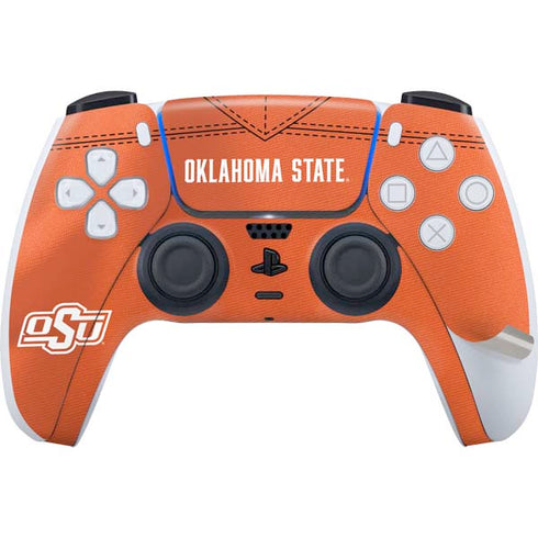 Oklahoma State University Orange Jersey PS5 Pro Disk Bundle Skin