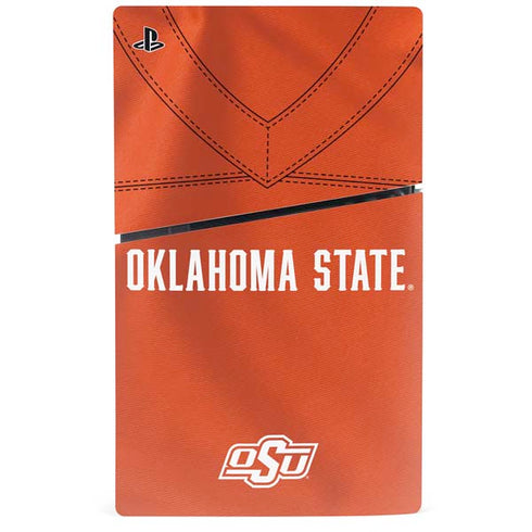 Oklahoma State University Orange Jersey PS5 Slim Disk Console Skin