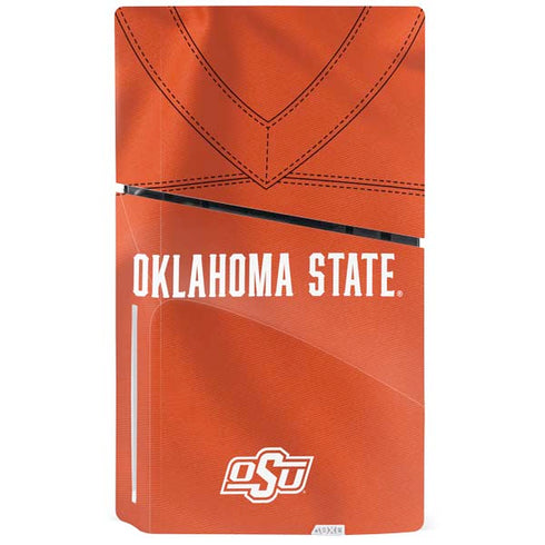 Oklahoma State University Orange Jersey PS5 Slim Disk Console Skin