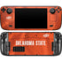 Oklahoma State University Orange Jersey Steam Deck Handheld Gaming Computer OLED Skin