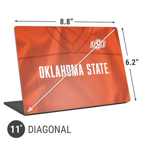 Oklahoma State University Orange Jersey Universal Laptop 11in (8.8 x 6.2in) Skin