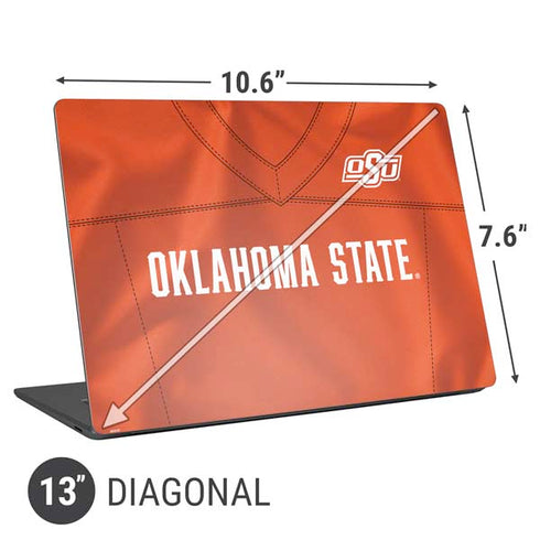 Oklahoma State University Orange Jersey Universal Laptop 13in (10.6 x 7.6in) Skin
