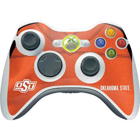 Oklahoma State University Orange Jersey Xbox 360 Wireless Controller Skin
