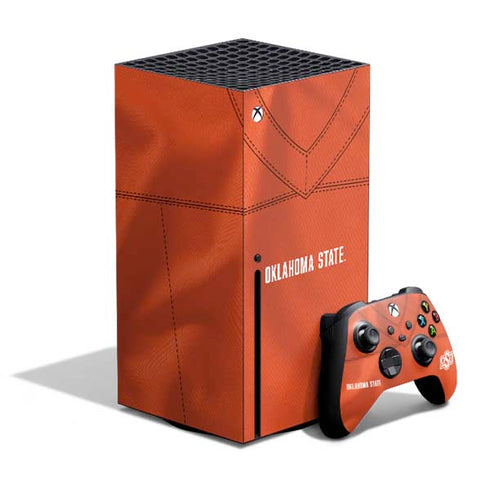 Oklahoma State University Orange Jersey Xbox Series X Skins