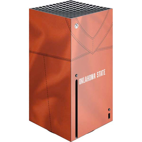 Oklahoma State University Orange Jersey Xbox Series X Console Skin