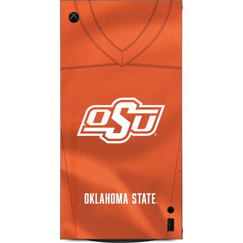 Oklahoma State University Orange Jersey XBox Series X Digital Edition Console Skin