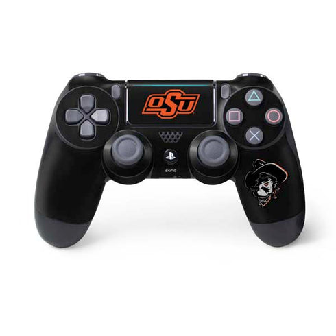 Oklahoma State University OSU on Black PlayStation PS4 Skins