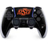 Oklahoma State University OSU on Black PS5 DualSense Edge Pro Controller Skin