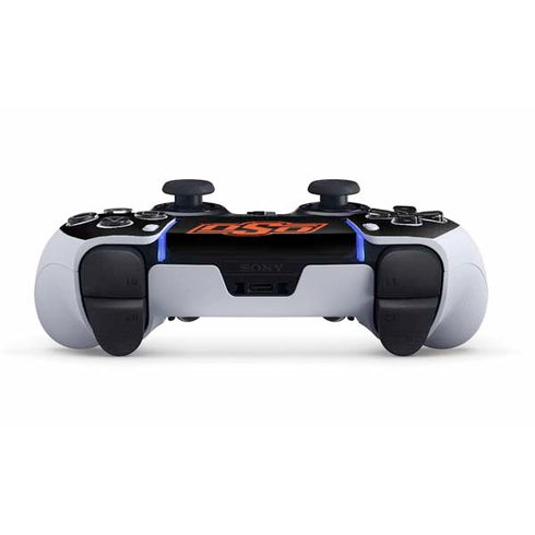 Oklahoma State University OSU on Black PS5 DualSense Edge Pro Controller Skin