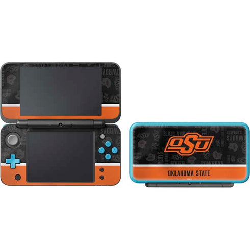 Oklahoma State University Split Jersey Nintendo 2DS XL (2017) Skin
