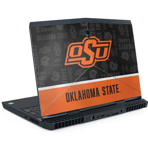Oklahoma State University Split Jersey Dell Alienware Skin