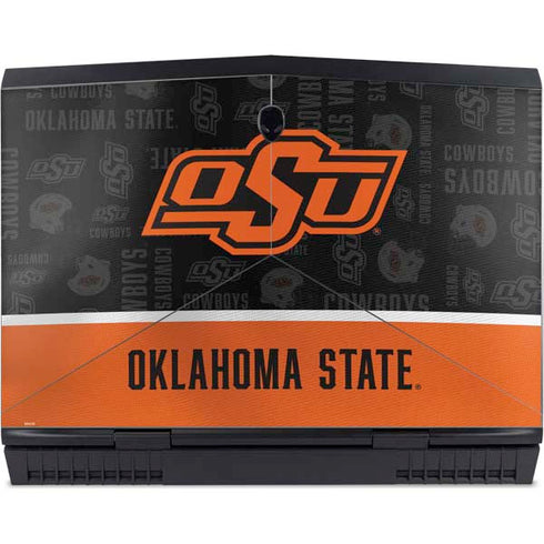 Oklahoma State University Split Jersey Dell Alienware Skin