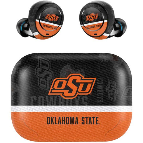 Oklahoma State University Split Jersey Amazon Echo Buds Skin