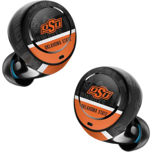 Oklahoma State University Split Jersey Amazon Echo Buds Skin