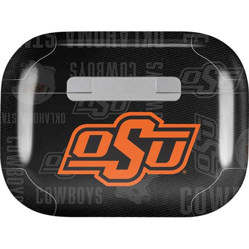 Oklahoma State University Split Jersey Apple AirPods Pro Skin