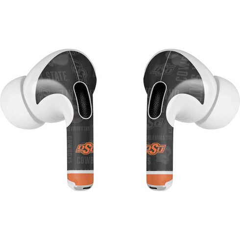 Oklahoma State University Split Jersey Apple AirPods Pro Skin