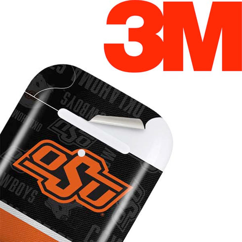 Oklahoma State University Split Jersey Apple AirPods Skin