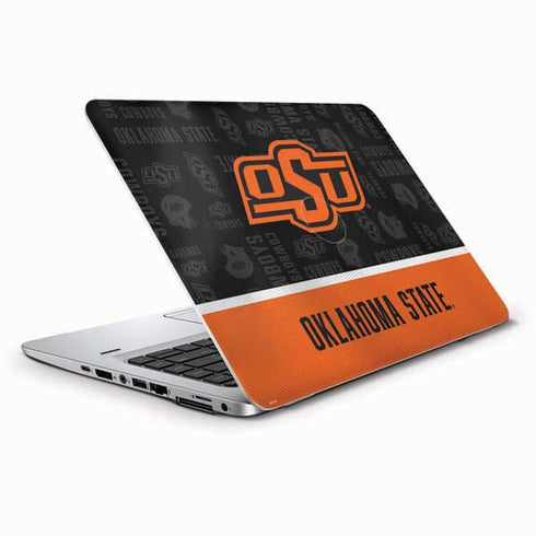 Oklahoma State University Split Jersey HP Elitebook Skin