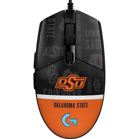 Oklahoma State University Split Jersey G203 Prodigy RGB Wired Gaming Mouse Skin