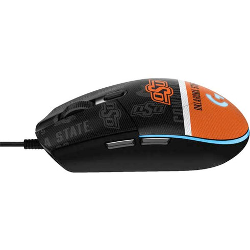 Oklahoma State University Split Jersey G203 Prodigy RGB Wired Gaming Mouse Skin