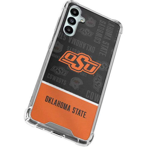 Oklahoma State University Split Jersey Gabb Phone 4 Clear Case