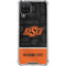 Oklahoma State University Split Jersey Galaxy A12 Clear Case