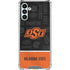 Oklahoma State University Split Jersey Galaxy A13 5G Clear Case