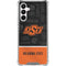 Oklahoma State University Split Jersey Galaxy A16 5G Clear Case