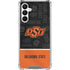Oklahoma State University Split Jersey Galaxy A16 5G Clear Case