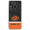 Oklahoma State University Split Jersey Galaxy A20 Clear Case