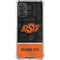 Oklahoma State University Split Jersey Galaxy A32 5G Clear Case