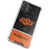 Oklahoma State University Split Jersey Galaxy A32 5G Clear Case