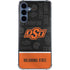 Oklahoma State University Split Jersey Galaxy A35 5G Clear Case